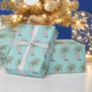 Buscar flamingo papel de regalo Navidades tropicales