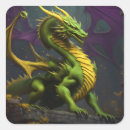 Buscar dragón verde pegatinas Dragones