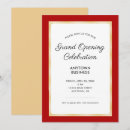 Buscar gran inauguración corporativa invitaciones Elegante
