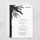 Buscar silueta de la palmera invitaciones Para todos