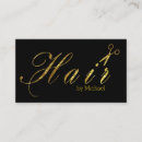Buscar aparador del pelo tarjetas de visita Hairstylist