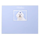 Buscar perro maltés tarjetas e invitaciones Blanco