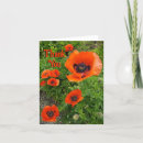 Buscar amapola tarjetas Gratitud