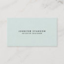 Buscar minimalista tarjetas de visita Elegante