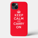 Buscar calma y continúe iphone fundas Británico