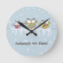 Buscar owl relojes de pared Caprichoso