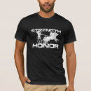 Buscar fuerza y honor camisetas General y unisex