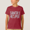 Buscar ayudante de santa camisetas Navidad