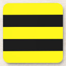 Buscar amarillo posavasos Rayas amarillas