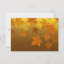 Buscar hojas de arce tarjetas Otoño