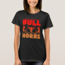 Buscar cuernos de toro camisetas Torcer