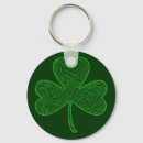 Buscar trébol de tres hojas llaveros Shamrock