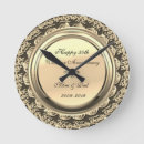 Buscar 50th wedding anniversary relojes de pared Parejas