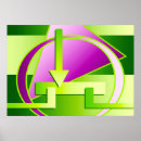 Buscar complementario posters Verde