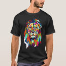 Buscar animal geométrico camisetas Moderno