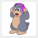 Buscar auriculares pegatinas Divertido