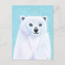 Buscar oso polar postales Azul
