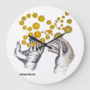 Buscar globos relojes de pared Acuarela