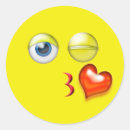 Buscar emoji del beso pegatinas Adorable