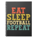 Buscar entrenador de fútbol cuadernos General y unisex