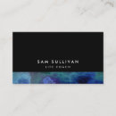 Buscar motivación tarjetas de visita Entrenador de vida