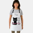 Buscar gato blanco y negro delantales Amantes de los gatos