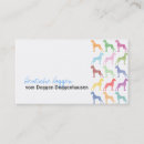 Buscar alemania tarjetas de visita Perro