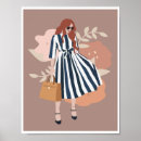 Buscar vestido azul posters Elegante