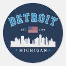 Buscar detroit pegatinas Vintage