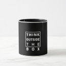 Buscar piense tazas Mensaje