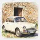 Buscar coche antiguo pegatinas Retro