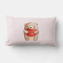 Buscar del oso de peluche cojines Acuarela