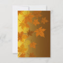 Buscar hojas de arce tarjetas Otoño