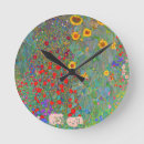 Buscar klimt relojes de pared Floral