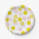 Buscar confetti papel platos Puntos de polka