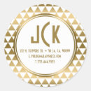 Buscar triángulos pegatinas Oro