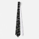 Buscar swirly corbatas Blanco y negro