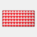 Buscar corazones rojos alfombrillas de raton Valentina