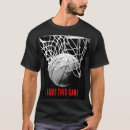 Buscar baloncesto del amor camisetas Para todos