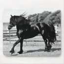 Buscar caballo negro alfombrillas de raton Frisio