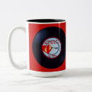 Buscar disco de vinilo tazas Amante de la música