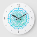 Buscar espiritual relojes de pared Mandala