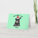 Buscar schnauzer negro tarjetas Navidades