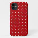 Buscar lunar rojo y blanco iphone fundas General y unisex