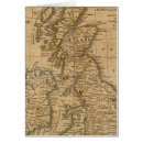 Buscar mapa de las islas británicas postales Contorno