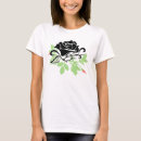 Buscar tatuaje color de rosa camisetas Tribal