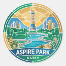 Buscar qatar pegatinas Viaje