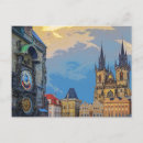 Buscar astronómico postales Praga