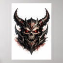 Buscar demonios posters Calavera