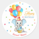 Buscar elefante colorido pegatinas Para todos